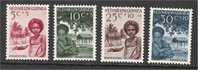 Nederlands  Nieuw Guinea - NVPH 45-48  Papua-children (mint, No Gum) - Nuova Guinea Olandese