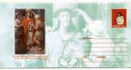 PAQUES EASTER ENTIER POSTAL STATIONERY ROUMANIE LA CRUCIFICATION DU CHRIST - Easter