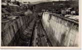 (01) GENISSIAT Barrage , Canal évacuateur Mai 1957 ( Ain ) - Génissiat