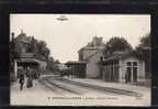 92 FONTENAY AUX ROSES Gare, Intérieur, Arrivée De Train Vapeur, Avion Factice, Ed FF 53, 1916 - Fontenay Aux Roses