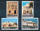 MALTA 1980  RESTAURAZIONE DEI MONUMENTI. CAMPAGNA DELL´U.N.E.S.C.O. SERIE COMPLETA MNH** - UNESCO