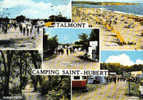 Carte Postale 85. Talmont Camping "St-Hubert" Trés Beau Plan - Talmont Saint Hilaire