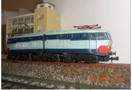 FS CAIMANO SCALA N IN METALLO -  INCISORIA CLAUDIO CESTARO ORIGINALE - E 656 301- N GAUGE N SCALE - SPUR N ELEKTROLOK - Loks