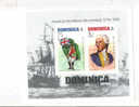 Dominica 1976 American Bicentennial Flag S/S MLH - Dominica (...-1978)