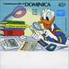 DOMINICA 1986 Disney Donald Duck Ameripex 45c, IMPERF.MARG    [non Dentelé Geschnitten No Dentado Non Dentella - Canards