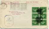 1941 Second  King George VI  Issue  6 X 1/2d Pale Green To Canada Censored   FDC  SG 485 - ....-1951 Pre-Elizabeth II