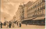 BELGIQUE-ref No 82-blankenberghe - Les Grands Hotels Et La Digue  - Bon Etat - Blankenberge