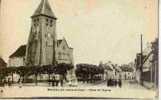 CPA 95 MOISSELLES PLACE DE L'EGLISE 1918 - Moisselles