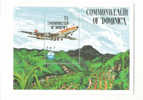 Dominica 1984 Int'l Civil Aviation Organisation 40th Anniversary Boeing 747 S/S MNH - Dominique (1978-...)