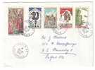 FRANCE - Lettre Pour L´Allemagne  30/03/1974 - PARIS - Dallay 1802,1807,1808,1812,1814 Cote 10,5 € - Briefe U. Dokumente