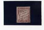 TIMBRE-TAXE 1F. MARRON TYPE DUVAL  N°25 1884 - 1859-1959 Usati