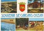 Dép 33 - Q678 - Carcans - Multivues - Souvenir - Semi Moderne Grand Format - état - Carcans