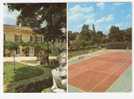 Court De TENNIS De L'Hotel Restaurant "la Flambée ", Pombonne , BERGERAC, Dordogne; TB - Tennis