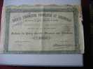 ACTION & TITRES /SOCIETE FINANCIERE FRANCAISE ET COLONIALE  / 1923  PARIS/   SCRIPOPHILIE - Bank & Versicherung