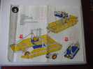 " MECANO "ORIGINAL PLANS POUR CONSTRUCTION  ANCIEN JOUETS / JEUX DE MECANO  N°5 16 PLANS - Meccano