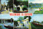 Carte Postale 89. Villeneuve-la-Guyard  Trés Beau Plan - Villeneuve-la-Guyard