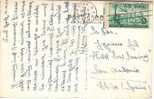 1336. Postal New York 1947 Circulada A España - Briefe U. Dokumente