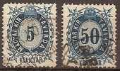 HUNGARY - 1874 Tax Stamps?? Used - Errors, Freaks & Oddities (EFO)