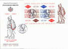 MC Monaco 1997 Mi 2337-39 Bl. 72 FDC Grimaldi-Dynastie - Otros & Sin Clasificación