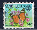 SY+ Seychellen 1977 Mi 398 XI Fleckenfalter - Seychellen (1976-...)