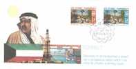 Kuwait - Mi-Nr 818/819 FDC (n039) - Kuwait