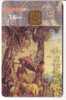 THE KING BORNE Tapestries (  Malta Rare Card ) * Monkey - Singe * Owl - Hibou - Chouette ? - Malte
