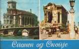 EARTHQUAKE IN SKOPJE,MACEDONIA-2 POSTCARDS - Disasters