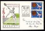 Romania  Cover With Special Cancell,tennis 1977,Balkanic Championship,very Rare. - Tennis