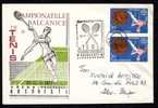 Romania  Cover With Special Cancell,tennis 1977,Balkanic Championship,very Rare. - Tenis