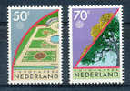 PAESI BASSI  1986  EUROPA: ANNO DELLA NATURA E L´AMBIENTE. SERIE COMPLETA MNH** YT 1262/63 - 1986