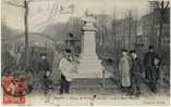 Carte Postale Ancienne Paris - Statue De Frédéric Lemaitre - Canal Saint Martin - Acteur Théâtre, Le Havre - Distretto: 10