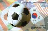 SOUTH KOREA  4800 W  FOOTBALL SOCCER  2002  BALL SPORT  FLAGS INC. ITALY  SPAIN ETC.  READ DESCRIPTION !! - Korea, South