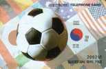 SOUTH KOREA  4800 W  FOOTBALL SOCCER  2002  BALL SPORT  FLAGS INC. ITALY  SPAIN ETC.  READ DESCRIPTION !! - Corea Del Sur