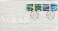 Australian    Antartic 1989 Nolan Landscapes  FDC - Andere & Zonder Classificatie