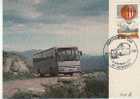 CARTE AVEC OBLITERATION BUS 1983 - Busses