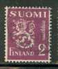 Finland, Yvert No 151A - Oblitérés