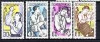 CESKOSLOVENKO MNH** MICHEL 1127/30 €3.00 - Neufs