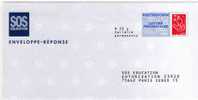 Entier Postal PAP Réponse Lamouche SOS Education Autorisation 23920 N° Au Dos: 07P699 - PAP: Antwort/Lamouche