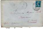 FRANCE LETTRE N° 140 OBLITERATION 1923 - Cartas & Documentos