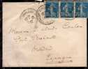 FRANCE LETTRE DE DEUIL N° 140 OBLITERATION 12/09/1924 - Cartas & Documentos