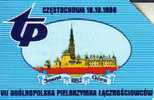 POLAND 50U  CZESTOCHOWA  RELIGION  PILGRIMAGE 1998  CARTOON SKYLINE  READ DESCRIPTION !! - Pologne