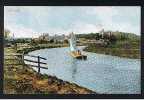 Early Postcard Sailing Barge On River Avon Arundel Sussex - Ref B135 - Arundel