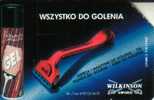 POLAND  25 U  WILKINSON SHAVING  ACCESSORIES   AD   READ DESCRIPTION !! - Poland