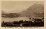 Carte Postale Ancienne - CPA - 74 - DUINGT - L'église, Le Chateau De Déré Et Talloires - Excellent état - Duingt