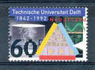 PAESI BASSI 1992 150° ANNIVERSARIO DELL´UNIVERSITÀ TECNICA DI DELFT. MNH** YT 1391 - Sonstige & Ohne Zuordnung