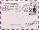 SENEGAL-ST LOUIS 25-8-1957-SUPERBE FLAMME DU CENTENAIRE - Other & Unclassified