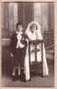 CPA PHOTO MIDGET CARTEPHOTO COMMUNIANT COMMUNIANTE Circa 1920 /2649A - Comuniones