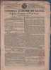 JOURNAL D´INDRE ET LOIRE 17 JUIN 1830 - TOURS - PAUL-LOUIS COURRIER - TOULON - ALGER - LYON - VENTES ADJUDICATIONS ETC - 1800 - 1849