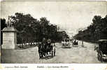 CARTE POSTALE Paris Les Champs Elysées Collection Petit Journal Attelages - Champs-Elysées