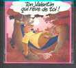 CARTE LETTRE - ST VALENTIN  + ENVELOPPE - OURS - Valentinstag